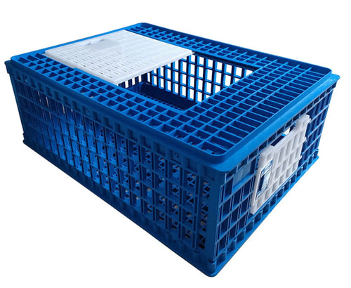 Chicken Transport 3 Door CAGE COOP Crate Chicken Quail Pigeons