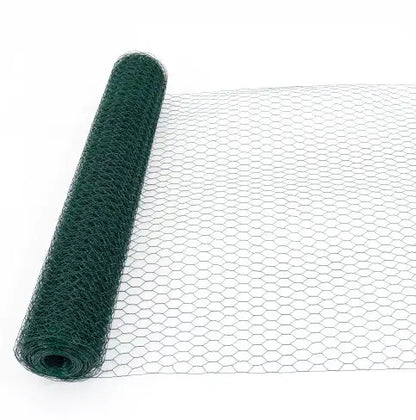 Large Size Galvanized Hexagonal Floral Green Chicken Wire, Outdoor Anti-Rust Chicken Wire Poultry Netting For Garden, Large Chicken Coop Wire Fencing