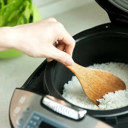 Solid Wood Chicken Wing Spoon and Kitchen Utensils